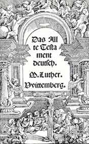 Das Allte Testament deutsch M. Luther.